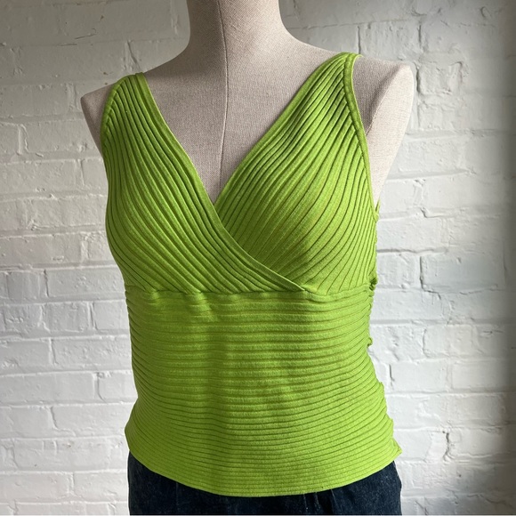 Silk Blend Wrap Top - Picture 2 of 5